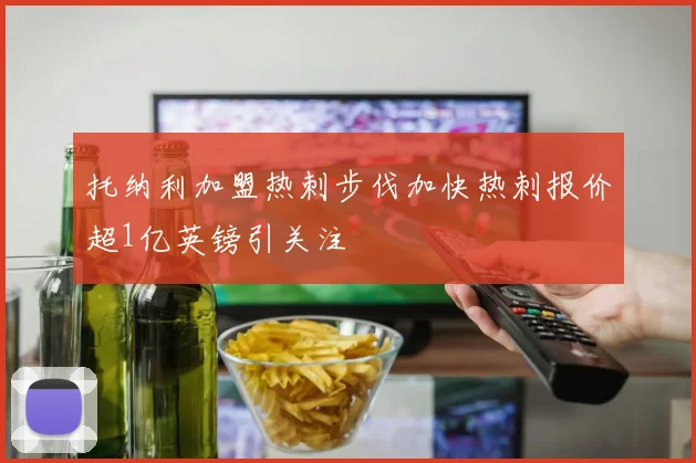 托纳利加盟热刺步伐加快热刺报价超1亿英镑引关注